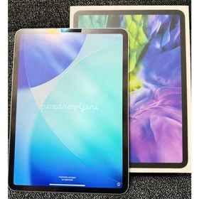 アイパッド(iPad)の11インチiPad Pro 第2世代 cellular 128GB シルバー(タブレット)