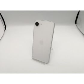 【中古】Apple 国内版 【SIMフリー】 iPhone 16e 128GB ホワイト MD1R4J/A【ECセンター】保証期間１ヶ月【ランクA】