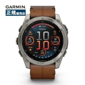 Garmin ガーミン fenix8 Sapphire AMOLED 51mm フェニックス アモレッド 010-02905-81 スマートウォッチ メンズ フラッシュライト Suica対応 GPS AMOLED 防水 通話機能 音楽保存可能