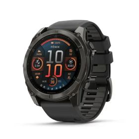 GARMIN ガーミン fenix 8 Sapphire AMOLED 51mm 010-02905-62 フラッグシップGPSウォッチ スマートウォッチ 健康管理 ランニング 正規輸入品【ショッピングローン24回無金利】