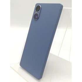 【中古】SONY au 【SIMフリー】 Xperia 5 V 8GB 128GB ブルー SOG12【秋葉4号】保証期間１ヶ月【ランクB】