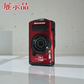 （展示品）オリンパス OM SYSTEM オーエムシステム Tough TG-7 レッド 防水 耐衝撃 マクロ対応