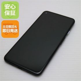 アンドロイド(ANDROID)の超美品 SoftBank Google Pixel 4a (5G) 128GB ジャストブラック M666(スマートフォン本体)