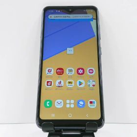Galaxy A21 SC-42A ドコモ ブラック 送料無料 本体 c17094 【中古】