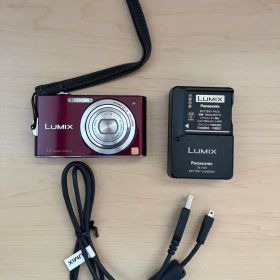 Panasonic LUMIX デジタルカメラ ワインレッド DMC-FX60