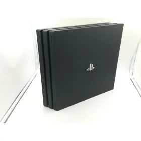 【中古】SONY PlayStation4 Pro ジェット・ブラック 1TB CUH-7200BB01【福岡筑紫】保証期間1ヶ月【ランクB】