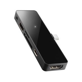 ロジテック LHB-PAPP6U3 iPad専用 USB Type C ドッキングステーション ハブ 6-in-