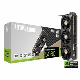 ZOTAC GAMING GeForce RTX 5080 SOLID CORE OC 16GB GDDR7 グラフィックボード｜RTX5080SOLIDCOC16G/ZT-B50800J2-10P
