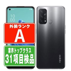 A103OP OPPO Reno5A シルバーブラック SIMフリー ワイモバイル 中古 スマホ 本体 美品 7日間返品OK あすつく a103opbk8mtm 爆買