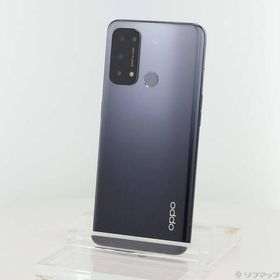 〔中古〕OPPO(オッポ) OPPO Reno5 A 128GB シルバーブラック A101OP Y!mobile SIMフリー〔251-ud〕