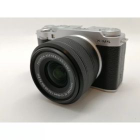 【中古】FujiFilm FUJIFILM X-M5 XC15-45mmレンズキット シルバー【津田沼】保証期間1ヶ月【ランクA】