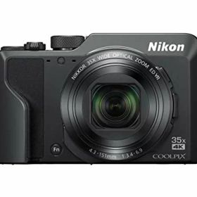 【中古】「非常に良い」Nikon デジタルカメラ COOLPIX A1000 BK 光学35倍 ISO6400 アイセンサー付EVF クールピクス ブラック A1000BK