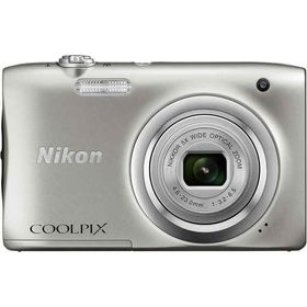 【中古】 Nikon デジタルカメラ COOLPIX A100 光学5倍 2005万画素 シルバー A100SL ニコン クールピクス 当店保証30日間 人気 ミラーレス 一眼レフ 交換レンズ カメラ