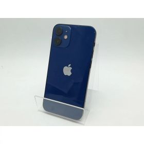 【中古】Apple 楽天モバイル 【SIMフリー】 iPhone 12 mini 64GB ブルー MGAP3J/A【柏】保証期間1週間【ランクC】