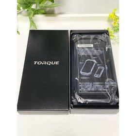 【新品未使用品】TORQUE 5G KYG01 au simロック解除品 SIMフリー 黒 ブラック （付属品完備）高耐久性スマートフォン A9371