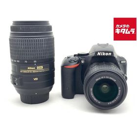【中古】 【並品】 ニコン D5500 ダブルズームキット ブラック