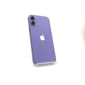 【全額返金保証】【最速発送】 iPhone 12 mini 256GB パープル docomo SIMフリー 白ロム 動作確認済 75%