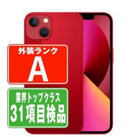 iPhone13 mini 128GB RED SIMフリー 中古 本体 美品 スマホ 7日間返品OK あすつく ip13mmtm1843