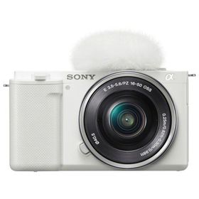SONY ソニー VLOGCAM ZV-E10L パワーズームレンズキット ミラーレス一眼カメラ ホワイト 4548736128552 新品