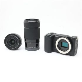 《美品》SONY VLOGCAM ZV-E10 II ダブルズームレンズキット ZV-E10M2X B