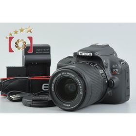 【中古】Canon キヤノン EOS Kiss X7 EF-S 18-55mm IS STM レンズキット ブラック