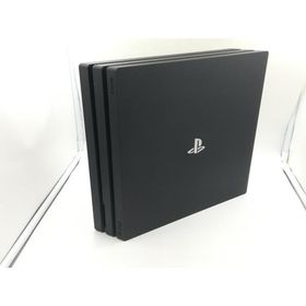 【中古】SONY PlayStation4 Pro ジェット・ブラック 1TB CUH-7200BB01【福岡筑紫】保証期間１ヶ月【ランクB】