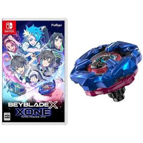 ベイブレードエックス XONE (ベイブレードエックス ゾーン) -Switch 【メーカー特典】「シノビナイフ4-60LF メタルコート:ブルー」 同梱 [video game]