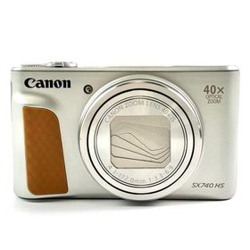キヤノン Canon PowerShot SX740 HS シルバー コンパクトデジタルカメラ 中古