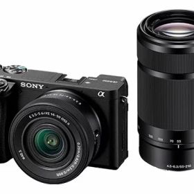 SONY α6400 ILCE-6400X ダブルズームレンズキット [ブラック]【お取り寄せ商品（3週間から4週間程度での入荷、発送）】