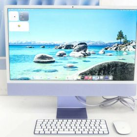【中古】【美品】Apple iMac 24インチ 2021年式 M1/8GB/SSD 256GB MJV93J/A HA03-R4255-2J Apple アップル iMac 24インチ ワイド画面 AppleM1チップ 液晶一体