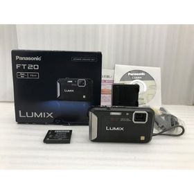 パナソニック Panasonic LUMIX コンパクトデジタルカメラ ブラック DMC-FT20