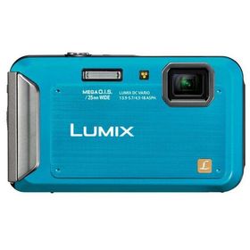 中古 1年保証 美品 Panasonic LUMIX DMC-FT20 コーラルブルー