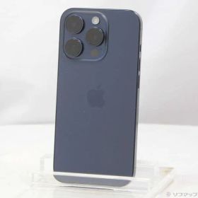 ソフマップ 〔中古品〕 iPhone15 Pro 256GB ブルーチタニウム MTUG3J／A SIMフリー【344】