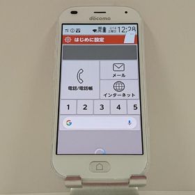 らくらくスマートフォン F-42A Docomo ホワイト 中古 6,000円 | ネット