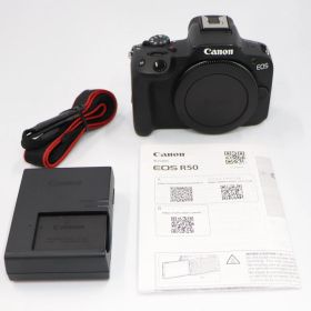 CANON EOS R50 ボディ ミラーレス一眼 ブラック eos-r50-body-bk【良い(B)】