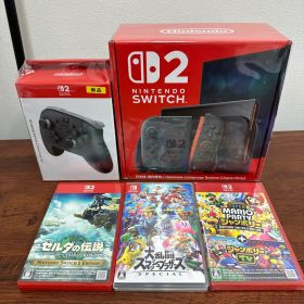 ★新品未使用★Switch2本体＋プロコン＋ソフト3本