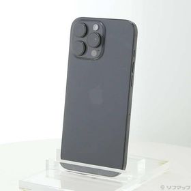 〔中古〕Apple(アップル) iPhone16 Pro Max 256GB ブラックチタニウム 3N528J／A SIMフリー〔297-ud〕