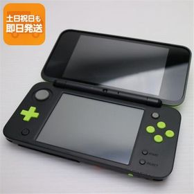 良品中古 NEWニンテンドー2DS LL ブラック×ライム 即日発送 2DS NINTENDO 本体 あすつく 土日祝発送OK