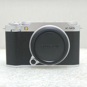 【中古 Aランク】FUJIFILM 富士フィルム X-M5 ボディ シルバー ミラーレス 有効画素数2610万画素 電子式ブレ補正搭載