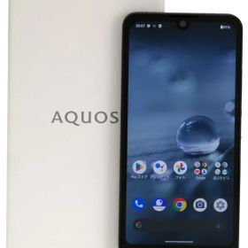 【SHARP】シャープ『AQUOS wish / 5.7inch / 64GB / SIMロック解除済 ソフトバンク / チャコール』A103SH 2022年1月発売 スマートフォン 1週間保証【中古】