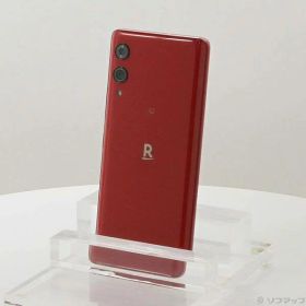 【中古】楽天 Rakuten Hand 5G 128GB クリムゾンレッド P780 楽天 SIMフリー 【269-ud】