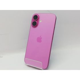 【中古】Apple docomo 【SIMフリー】 iPhone 16 128GB ピンク MYDT3J/A【立川フロム中武】保証期間１ヶ月【ランクA】