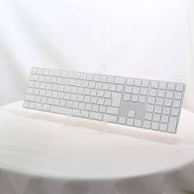 〔中古〕Apple(アップル) Magic Keyboard (テンキー付き) MQ052J／A シルバー〔344-ud〕