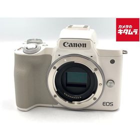 【中古】 【美品】 キヤノン EOS Kiss M ボディ ホワイト