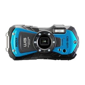 PENTAX WG-90 ブルー 本格防水デジタルカメラ 14m防水 (連続2時間) 1.6m耐衝撃 防塵 -10℃耐寒 アウトドアで活躍するタフネスボディ