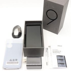 ボーナスストア+5％【美品】ASUS Zenfone 9 ミッドナイトブラック 5.9型ワイド 128GB スマートフォン エイスース 本体