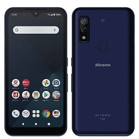 フジツウ(富士通)のF-51B arrows We ネイビー SIMフリー 本体 ドコモ スマホ 【送料無料】 f51bna6mtm(スマートフォン本体)