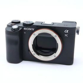 【中古】 《良品》 SONY α7C ボディ ILCE-7C ブラック 【SDスロットコントロールホイールスイッチビューファインダーユニットレンズ着脱ボタン部品交換/各部点検済】 [ デジタルカメラ ]