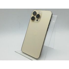 【中古】Apple 国内版 【SIMフリー】 iPhone 14 Pro Max 256GB ゴールド MQ9D3J/A【道玄坂】保証期間１ヶ月【ランクC】