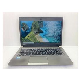中古 ノートパソコン 東芝 dynabook R63/B PR63BBCA547AD11 Corei5-6300U/8GB-MEM/128GB-SSD/13.3インチ/Windows10Pro/WPS-Office/AC欠品
